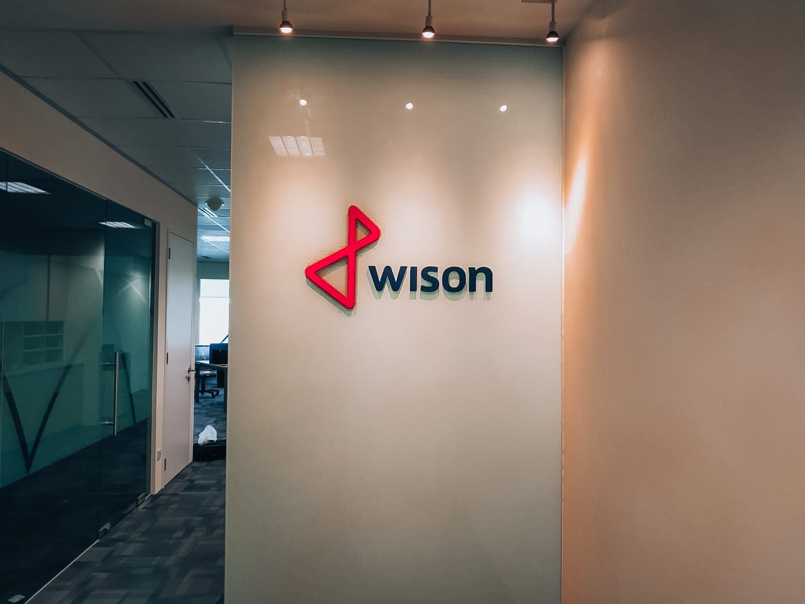 Backlit Signage in Singapore by Garrison Productions
