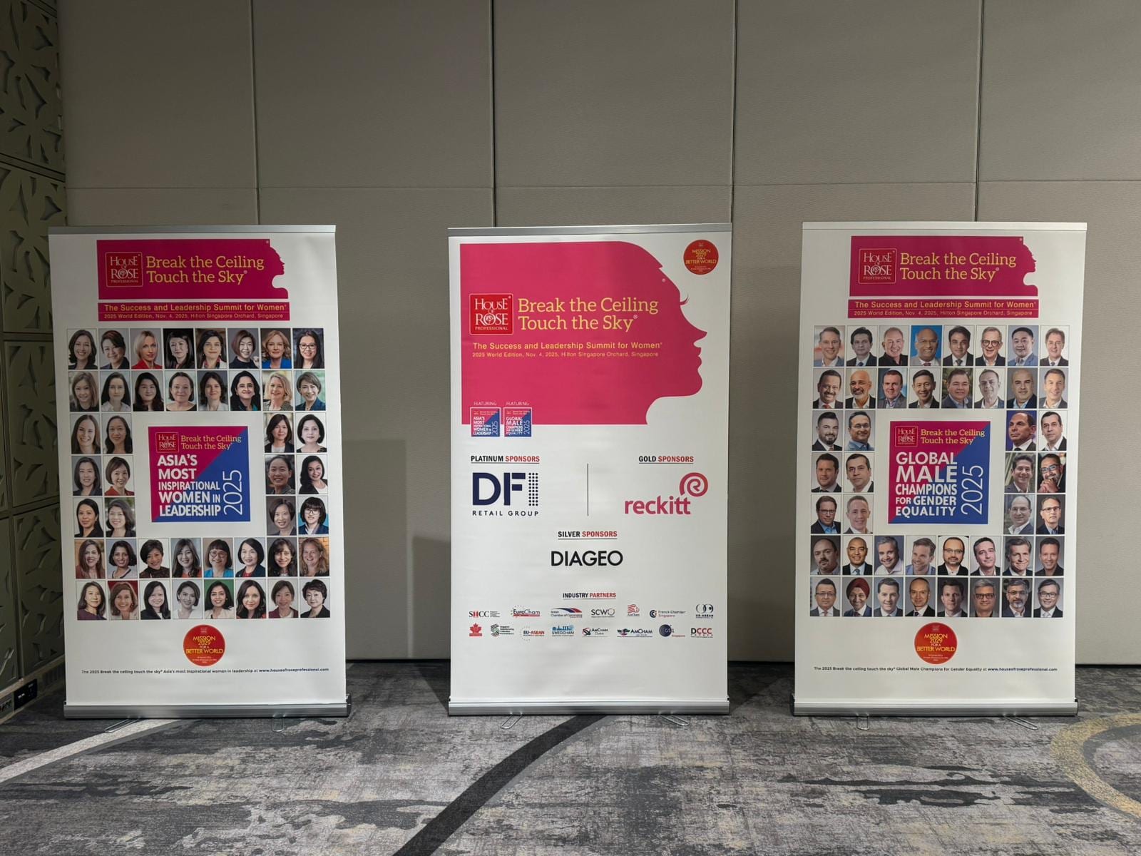 Pull Up Banner in Singapore by Garrison Productions